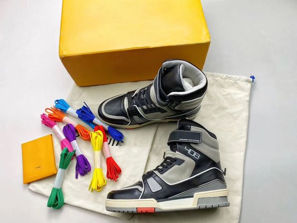 

authentic fashion 508 high-low casual shoes man trainer climbing shoes genuine leather suede athletic outdoor sports sneakers with box