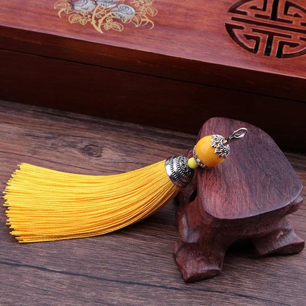 

2pcs lobster clasp decorative tassel fringe diy alloy craft tassel curtain garment sewing accessories key hooks tassel fringe h wmtsfq