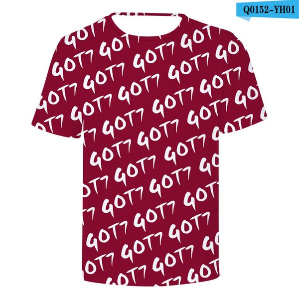 

kpop got7 album loose 3d print shirts aesthetic horror anime men clothing