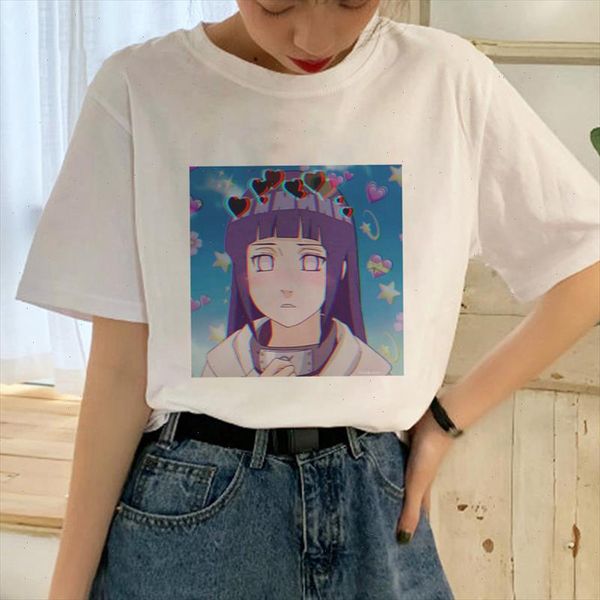 

naruto t shirt harajuku funny cartoon women japanese anime t shirt sasuke ullzang graphic tshirt 90s tees female summer, White