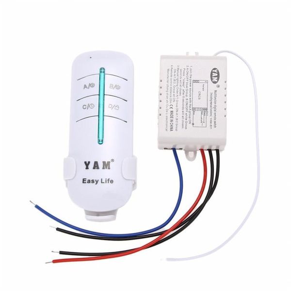 

1 way port 200v-240v light digital wireless wall remote control switch