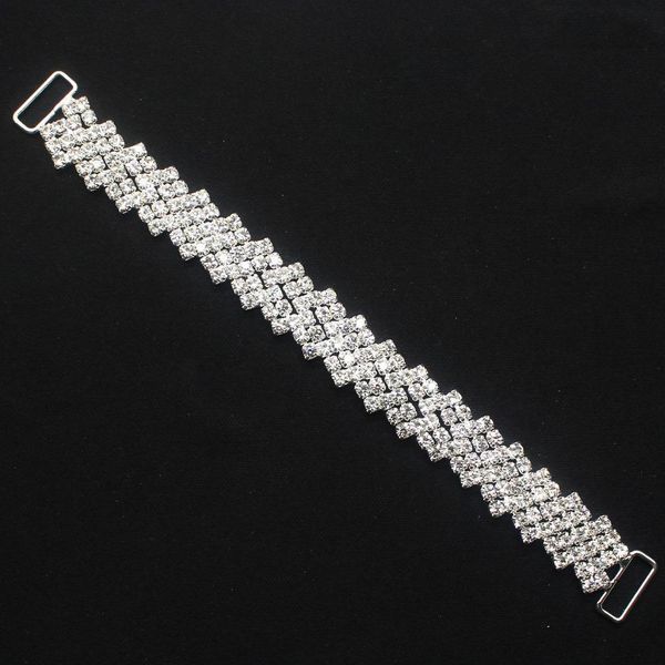

zmasey стразы бикини пряжки 2pcs / серия 175мм металла одежда пряжки handwork совершенный и красивый усилить пряжки wmtjgd bdegarden, Black