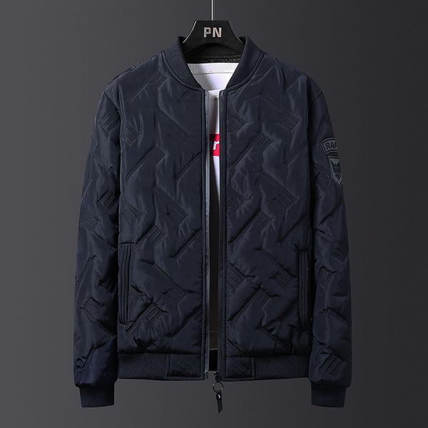 

2021 style of new autumn and winter cotton jacket young elastane composed materials cold-wind-proof baseball thin line lnlr, Black;brown