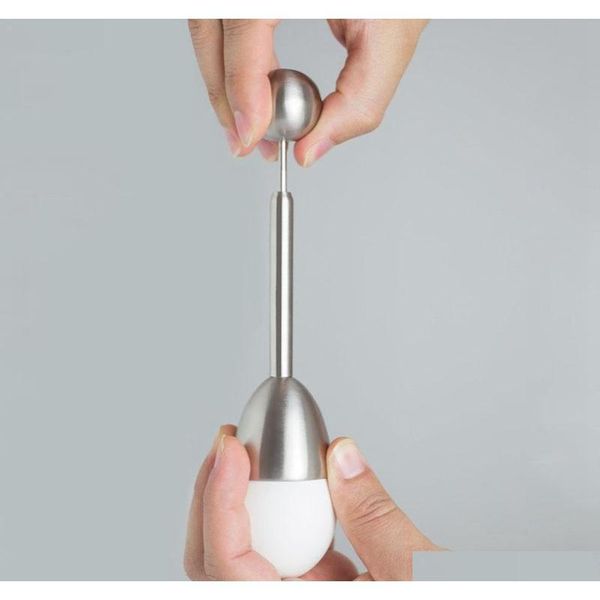 

stainless steel egg shell opener eggs er cutter shell opener metal boiled raw egg open tools creative kitchen egg jllunv comb2010