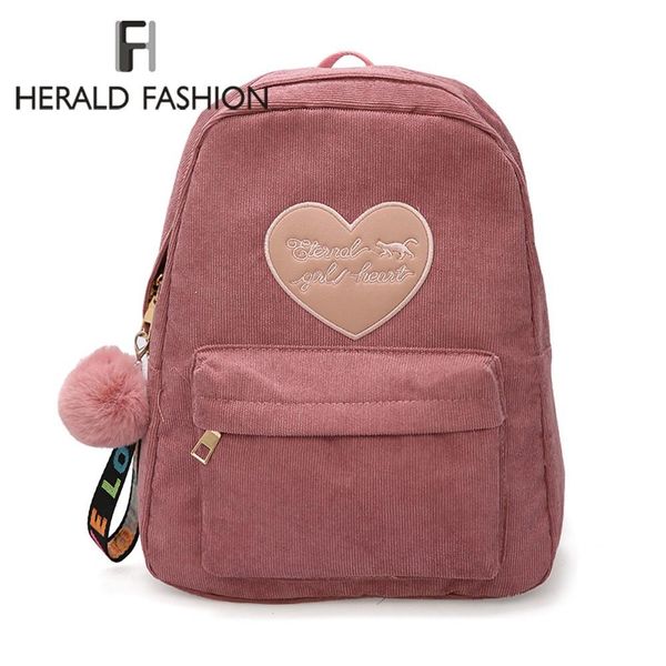 

herald fashion women cute backpack for teenagers quality back pack kawaii girls small backpacks feminine packbag bbyvkf alice_bag