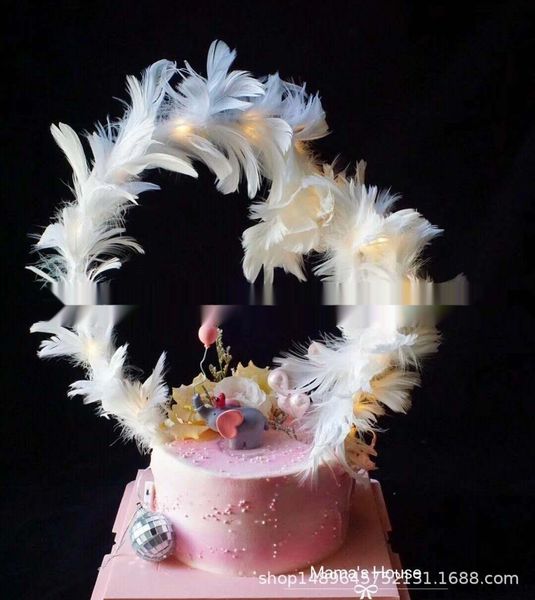 

ydia6 celebrity same style beautiful internet tiktok variable cakebeautiful feather same style decorative internet celebrity variable tiktok