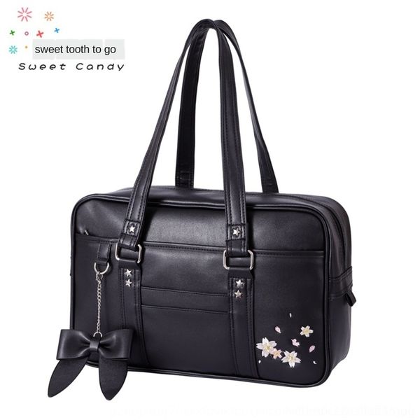 

jjph3 u2a1m girl heart clothing jk pu secondary animation cos hand bow pendant bagshoulder bag shoulder bag pendant embroidered