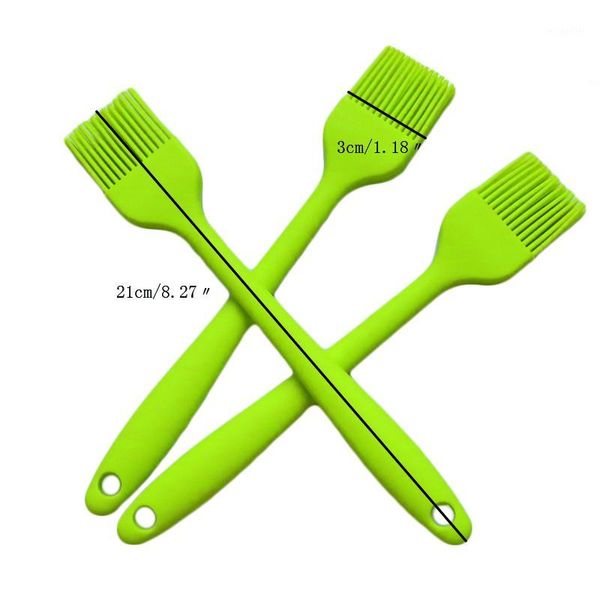 

baking & pastry tools 1pcs silicone bbq brush tool bread cookie oil cream cooking basting silicon kitchen cake tool1