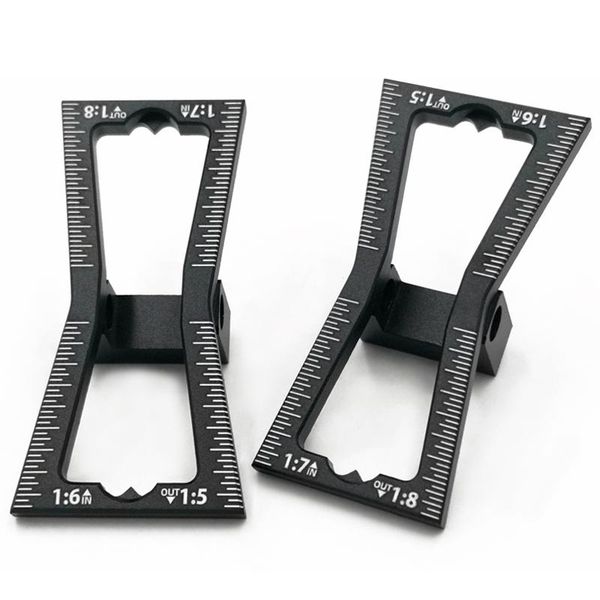 

aluminum alloy dovetail marker template scale dovetail gauge guide tool for hand cut wood joints scriber woodworking tools