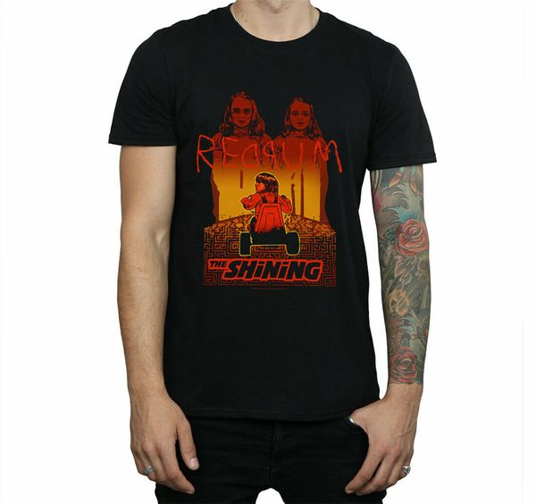 

the shining men's redrum twins t-shirt for youth middle-age the old tee shirt sport hooded sweatshirt hoodie