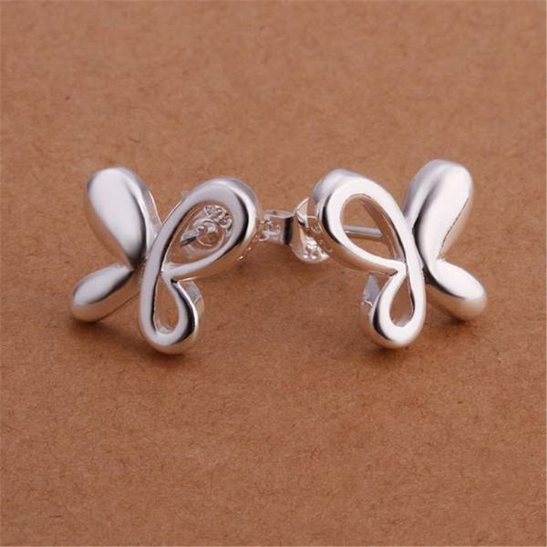

wholesale charm women silver color stud earrings selling fashion jewelry wholesale charm simple spring h bbyeld, Golden