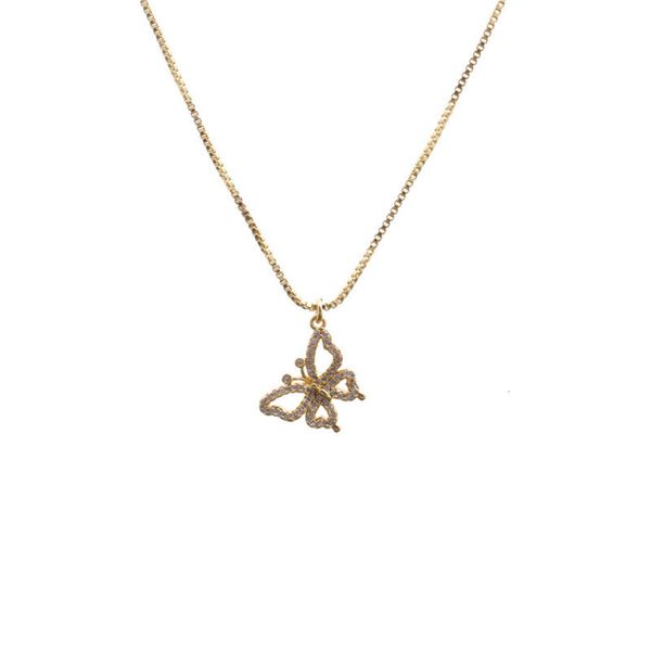 

accessories butterfly pendant women necklaces new, Silver