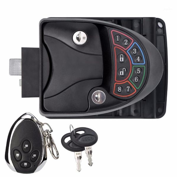 

rv keyless entry door lock latch handle knob deadbolt for trailer caravan camper with keypad & fob1