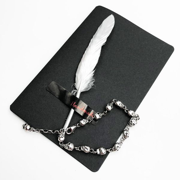 

skull silver link bracelets 2019 thomas new 925 sterling silver fashion jewelry punk gift fit ts beads for women men wmtbuo bdesybag, Bronze;silver