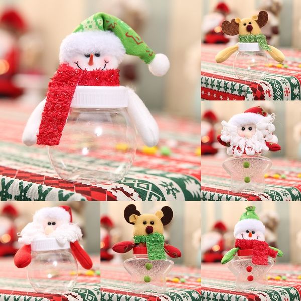 

z3lbh howe star christmas boxdoll shpvc can small round five-pointed new fabric doll candy box candy can box