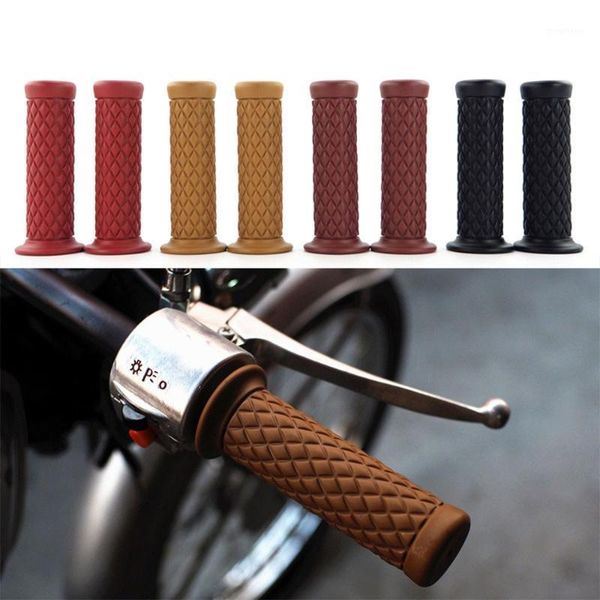 

motocross hand grips parts left 22mm right 25mm rubber motorbike handle grip for racer moto handlebar motorcycle grips1