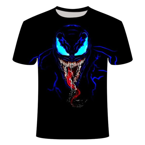 

american anime deadpool fun 3d print shirts plus size oversized kawaii men clothing