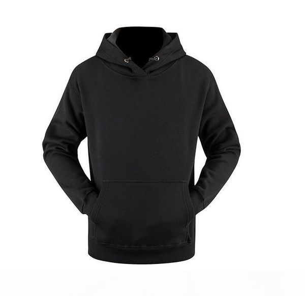 

2018 designer brand hip hop streetwear cotton men's hoodies letter printed skateboards hoodie sweatshirt, Black