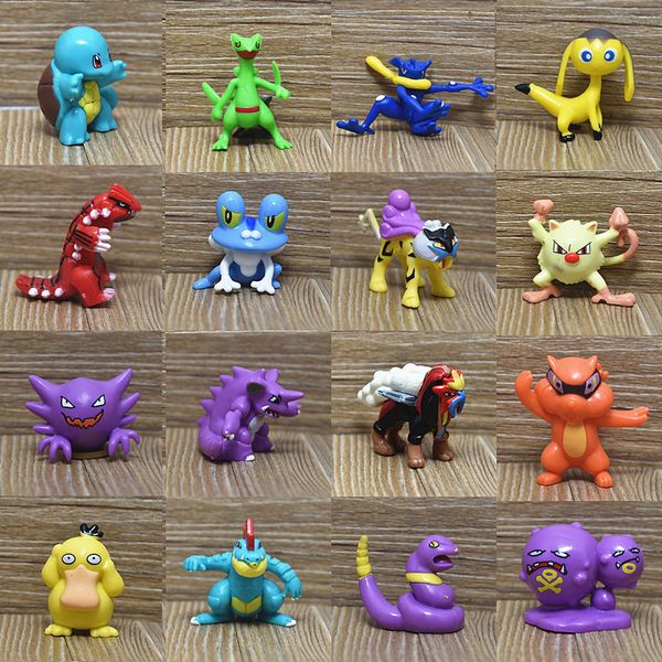 

2020 new cartoon doll multicolor about 3.5-5.5cm mini children diy toy model decoration anime toy gift bag dhl delivery