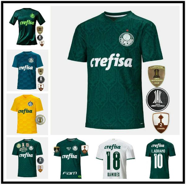 

20 21 palmeiras soccer jerseys dudu g.jesus alecsandro palmeiras football shirt set allione cleiton 2020 men uniforms, Black;yellow