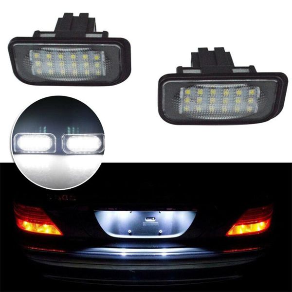 

masha 12v led car license plate light for c clk class w203 sedan 4door w209 c209 a209 canbus rear tail number lamp