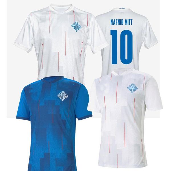 

iceland soccer jersey national team g.sigordssom home away 2020 2021 football shirt, Black;yellow