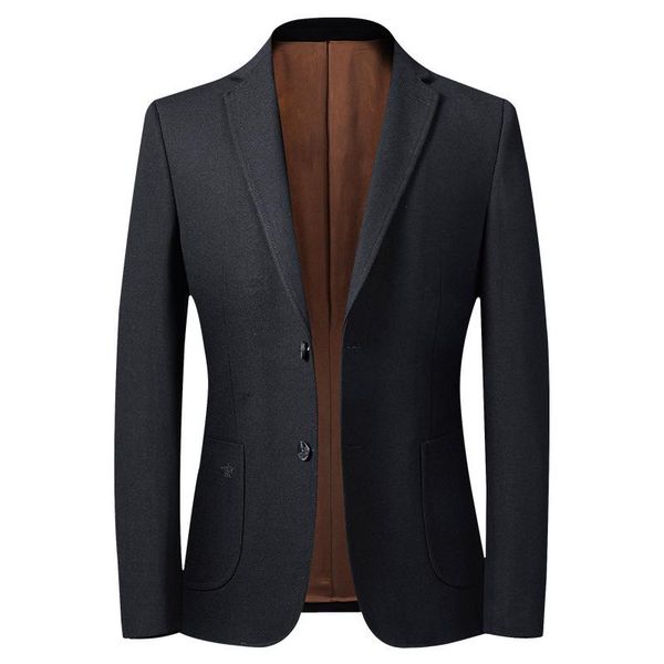 

new brand men blazer college style trend men's slim fit suit big pocket lattice korean version blazer male, White;black