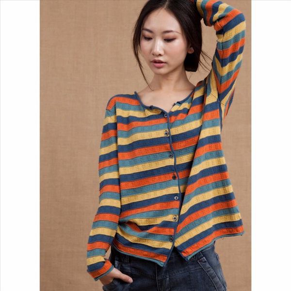 

thin women sweater long sleeve teenager girl cardigan sweater spring and autumn female student knitted youth cotton a06, White;black