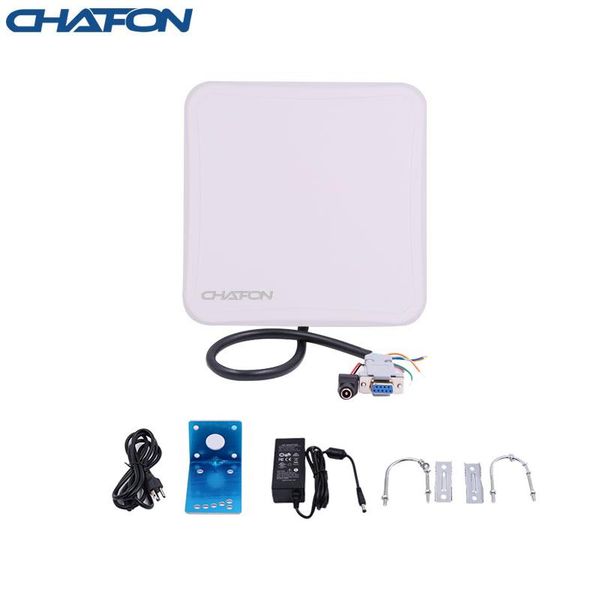 

access control card reader chafon 6m uhf rfid integrated built-in 6dbi antenna rs485 rs232 wg26 interface for parking lot management