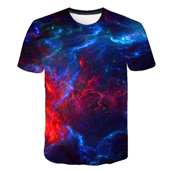 

new starry sky romantic selling cool 3d print shirts oversized plus size oversized men clothing