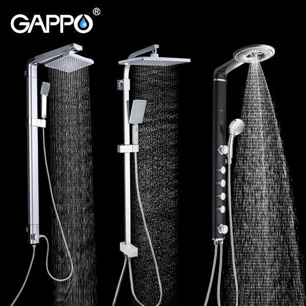 

gappo system bathroom bath set rain shower head bathtub taps water faucet mixer 1011