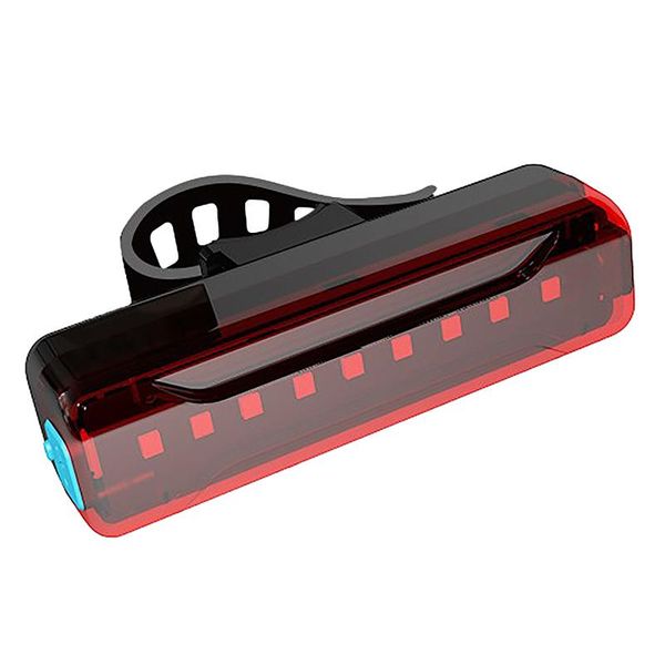 

bike bicycle light led taillight 5 modes rear tail safety warning cycling portable light, usb style rechargeable
