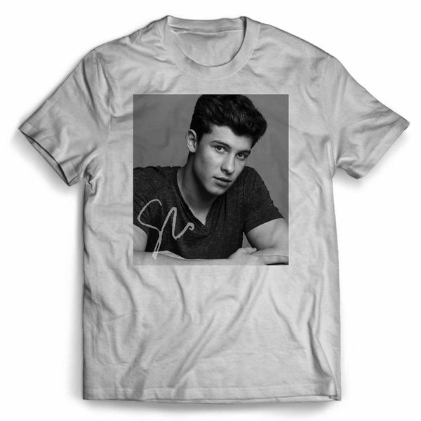 

shawn mendes signature man new mens spring summer dress short sleeve casual round neck men plus size hoodie designers t shirts sweatshirt