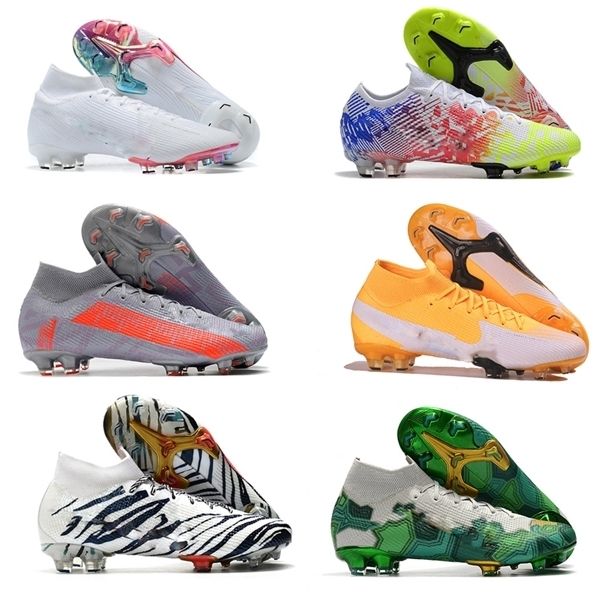 

mens women high ankle football boots cr7 mercurial superfly 7 elite fg soccer shoes neymar acc superfly vii 360 ronaldo soccer cleats