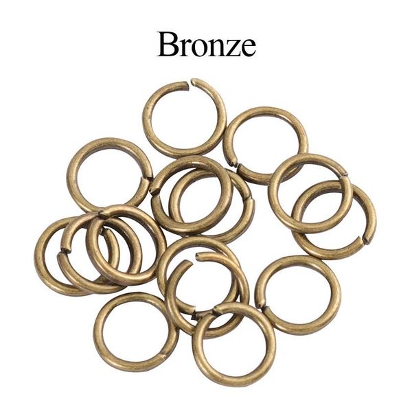 

mixed colors 200pcs/bag 3-10 mm loops jump rings split rings connectors single open circle jewelry findings making acc sqcrzd