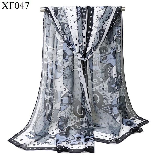 

winter character cross-border european and american fashion shawls fabric animal cartoon scarves sell like cakes, Blue;gray