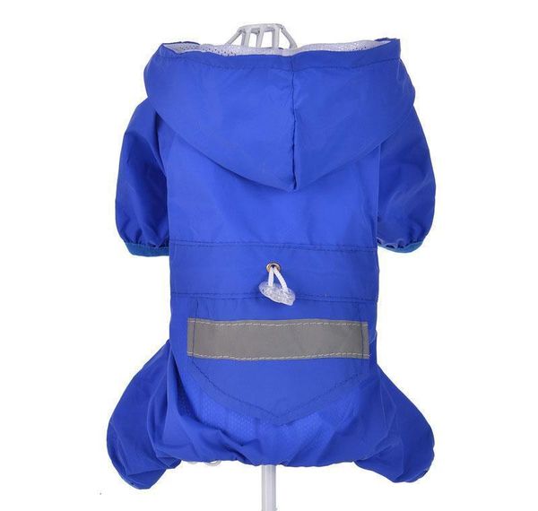 

new 2020 pet cat raincoat hooded reflective puppy small rain coat waterproof jacket for dogs soft breathable mesh dog clothes bbystsi