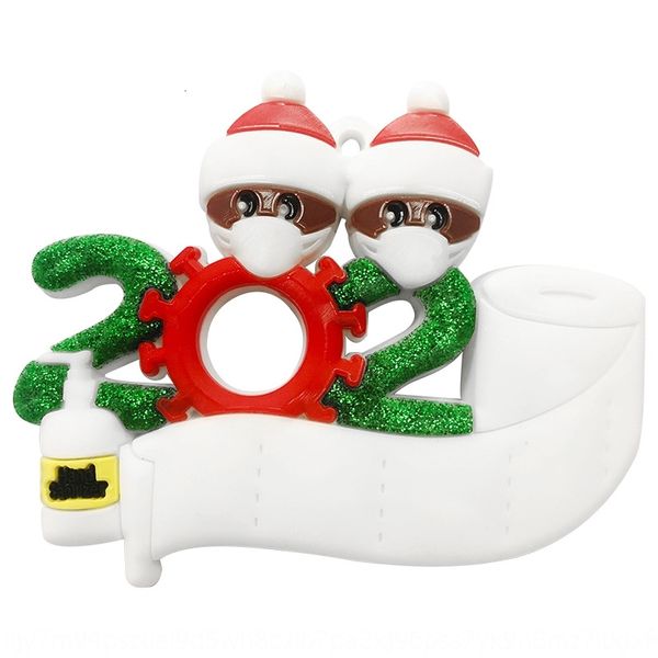 

15lz8 pvc wooden resin blessing tree survivor tag pvc christmas 2020 snowman wooden resin survivor christmas tree pendant snowman 2020 tag