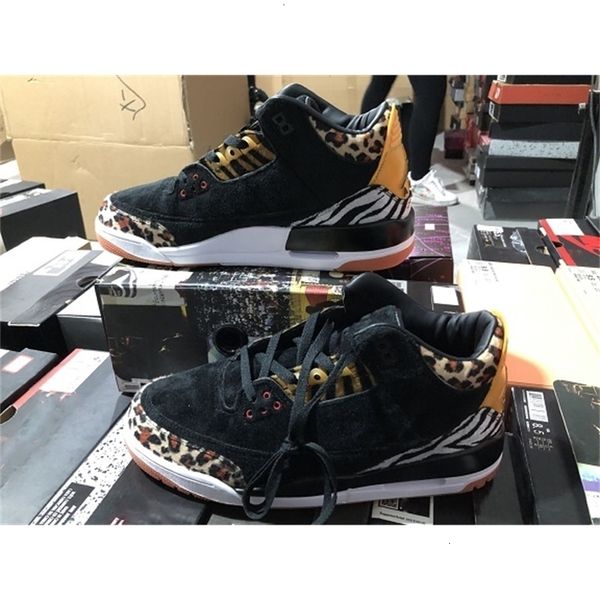 

size in ~13 ck4344-001 white bred 11 low looks jumpman basketball shoes animal instinct 3s mens trainers sneaker ck4344-002, Black