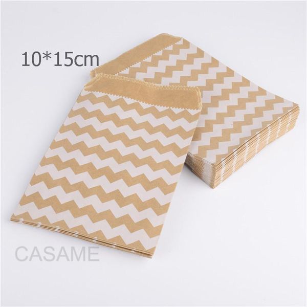 

25pcs kraft paper bags gold stripe wedding gift birthday party supplies wedding decoration gifts goodie wrapping bag favor bbyflt