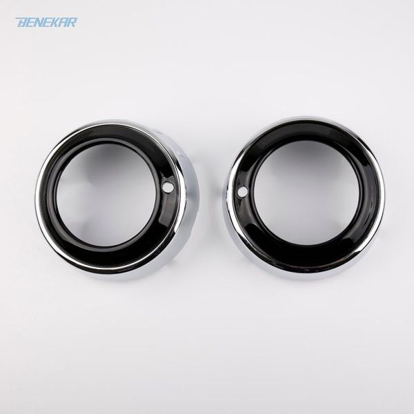 

benekar front fog light lamp silver&black cover frame for mitsubishi outlander 2010-2012 8321a289 8321a290