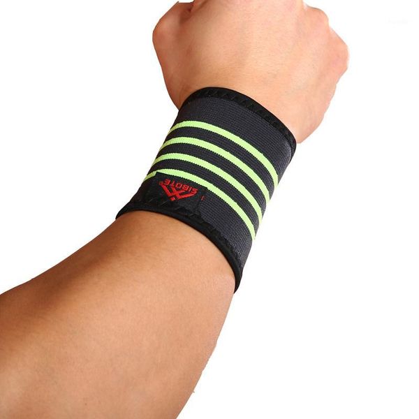 

wrist support 1pcs elastic sports safety basketball badminton tennis protection fitness wristband #sbt70s1, Black;red
