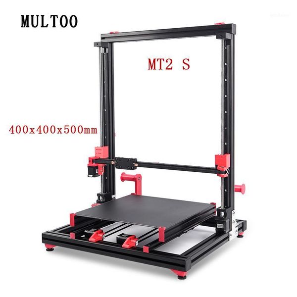 Impressoras MULOO MT2 Linear Guia Rail com eixo z personalizado Altura de alta temperatura Precisão parafuso de bola 500x500x600 400x400x5001
