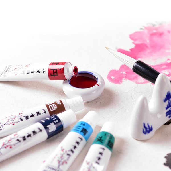 

12/18/24 Color Professional Watercolor Paints Set For Beginner Acrylic Pigment Hand Painted Mineral Pigment School Art Supplies