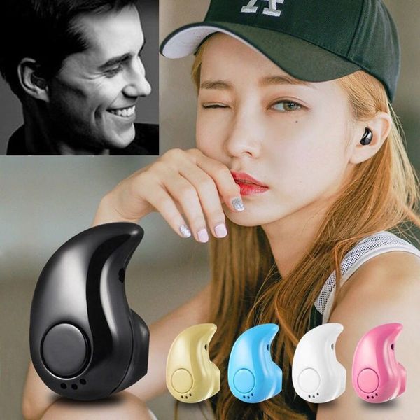 

S650 BT 4.1 Wireless Bluetooth Earphone In Ear Sports Earbud With Mic Mini Invisible Stereo Headset for Android Phone Earphones