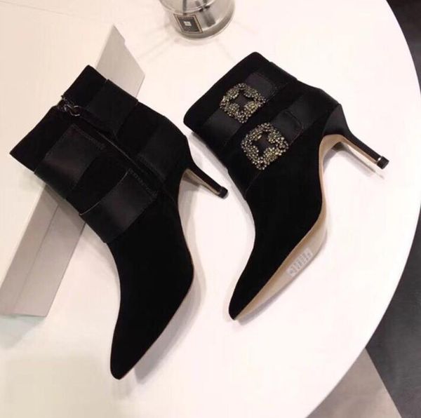 

осень и зима европейской и американской моды воды дрель штраф много мартин сапоги, Black