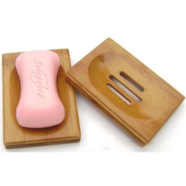 

tray natural storage bamboo holder dish wooden soap rack plate box container for bath shower bathroom 2wvu