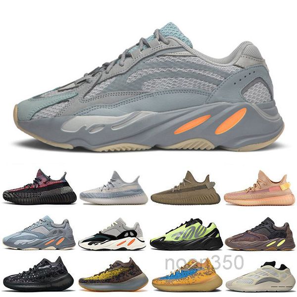 

2019 new arrived kanye west 700 wave runner sports shoes for men women 700 static sneakers mauve solid grey designer shoes 36-45 5dke
