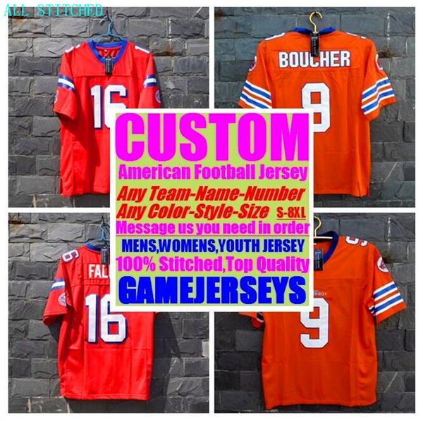 

custom american football jerseys for mens womens youth kids baseball ice hockey basketball color baseball soccer jersey orange us xxxl 4xl 5, Black