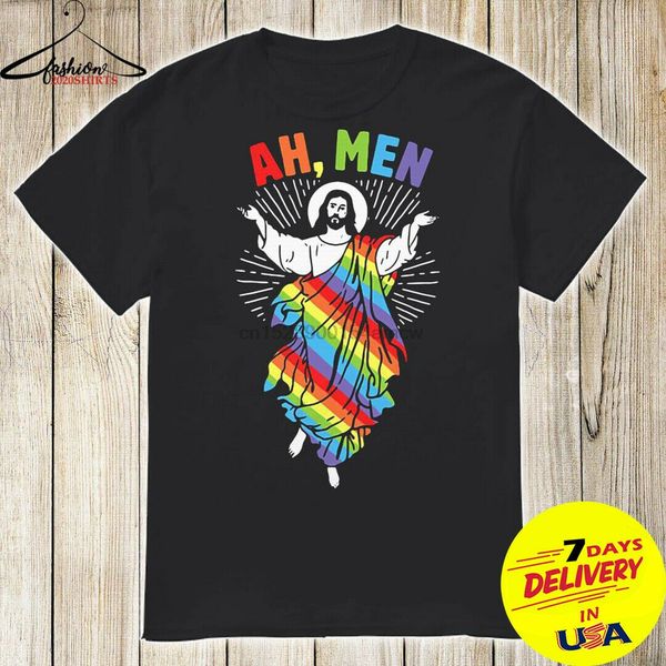 

lgbt jesus ah men shirt sport hooded sweatshirt hoodie